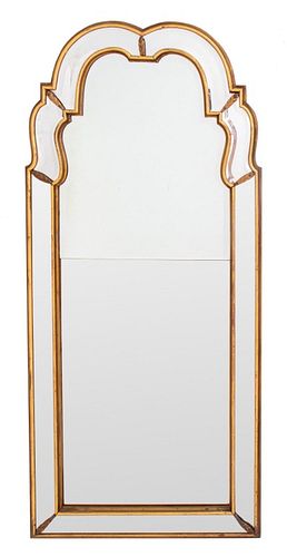 QUEEN ANNE STYLE GILT WOOD