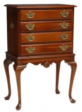 QUEEN ANNE STYLE LINED CHERRYW