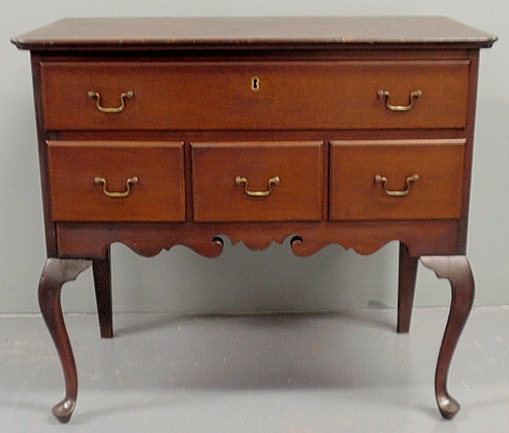 Queen Anne style mahogany