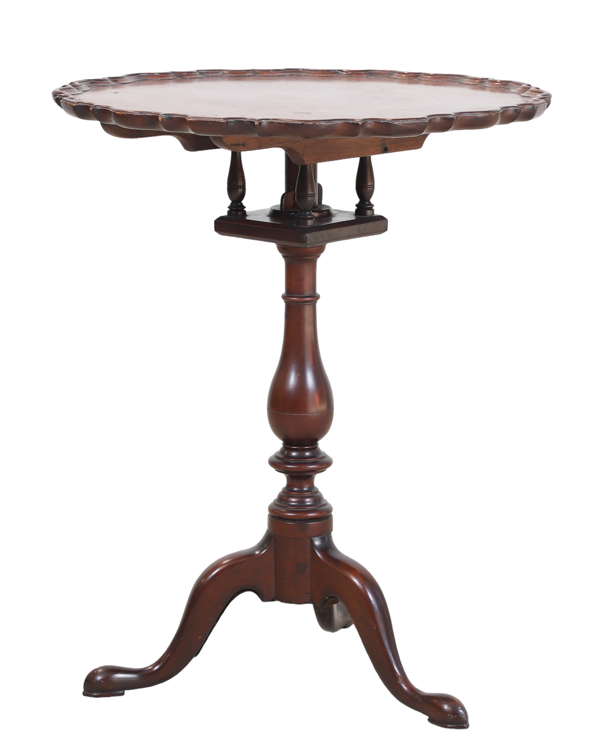 Queen Anne style mahogany