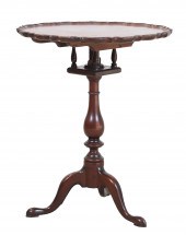 Queen Anne style mahogany bird