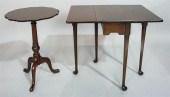 QUEEN ANNE STYLE MAHOGANY CAND
