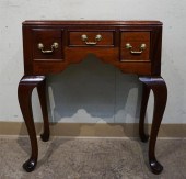 QUEEN ANNE STYLE MAHOGANY CONS