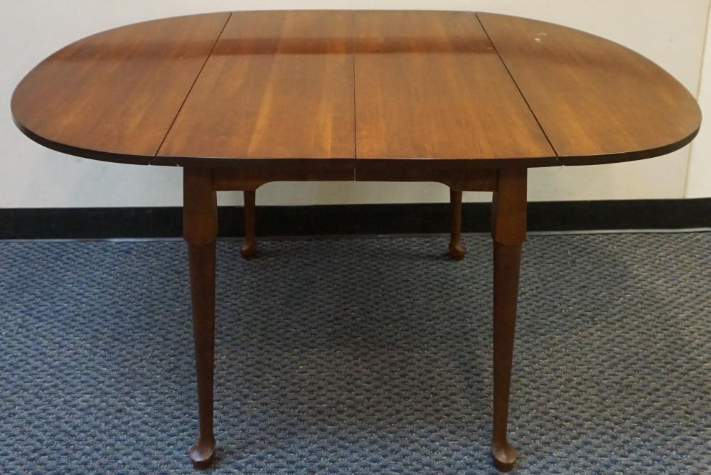 QUEEN ANNE STYLE MAHOGANY DROP-LEAF