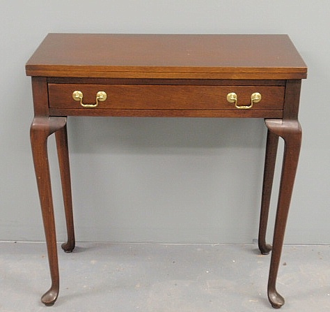 Queen Anne style mahogany