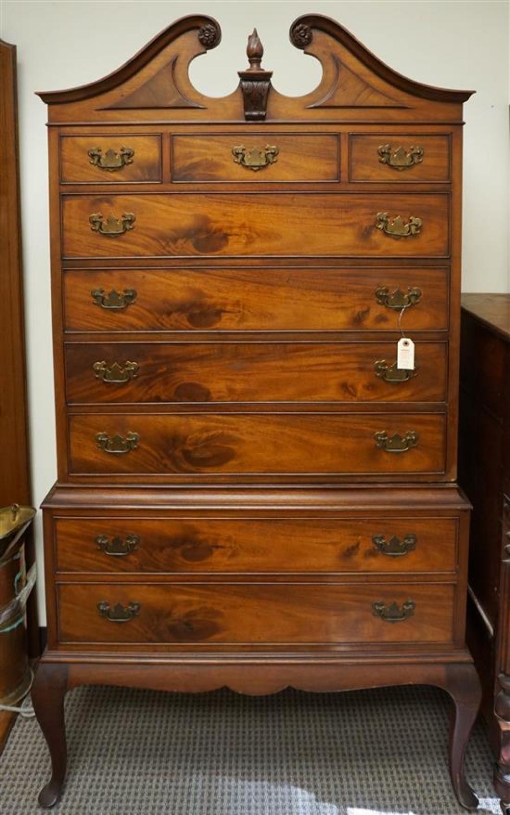 QUEEN ANNE STYLE MAHOGANY