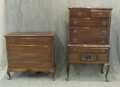 Queen Anne Style Mahogany High