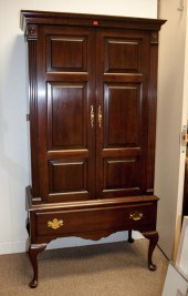 Queen Anne style mahogany line