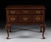 Queen Anne style mahogany lowb