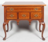 QUEEN ANNE STYLE MAHOGANY LOWB