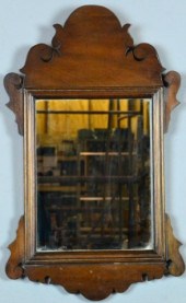 Queen Anne Style Mahogany Mirr
