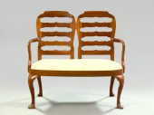Queen Anne-Style Mahogany Sett