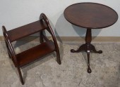 QUEEN ANNE STYLE MAHOGANY SIDE