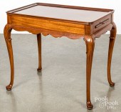 QUEEN ANNE STYLE MAHOGANY TEA