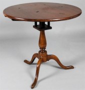 QUEEN ANNE STYLE MAHOGANY TEA