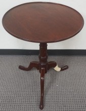 QUEEN ANNE STYLE MAHOGANY TILT
