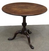 QUEEN ANNE STYLE MAHOGANY TILT