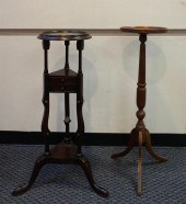 QUEEN ANNE STYLE MAHOGANY WASH