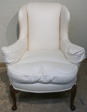 QUEEN ANNE STYLE MAHOGANY WING