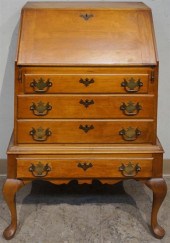 QUEEN ANNE STYLE MAPLE SLANT-F