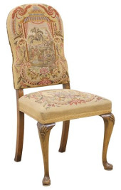 QUEEN ANNE STYLE NEEDLEWORK SI