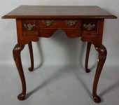 QUEEN ANNE STYLE OAK LOWBOYQUE