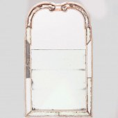 QUEEN ANNE STYLE PAINTED MIRRO