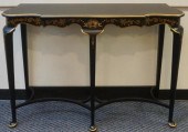QUEEN ANNE STYLE PARCEL GILT E