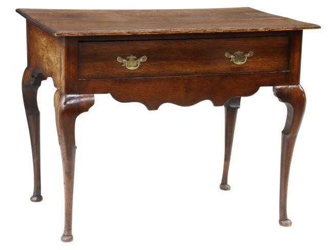 QUEEN ANNE STYLE QUARTER SAWN OAK
