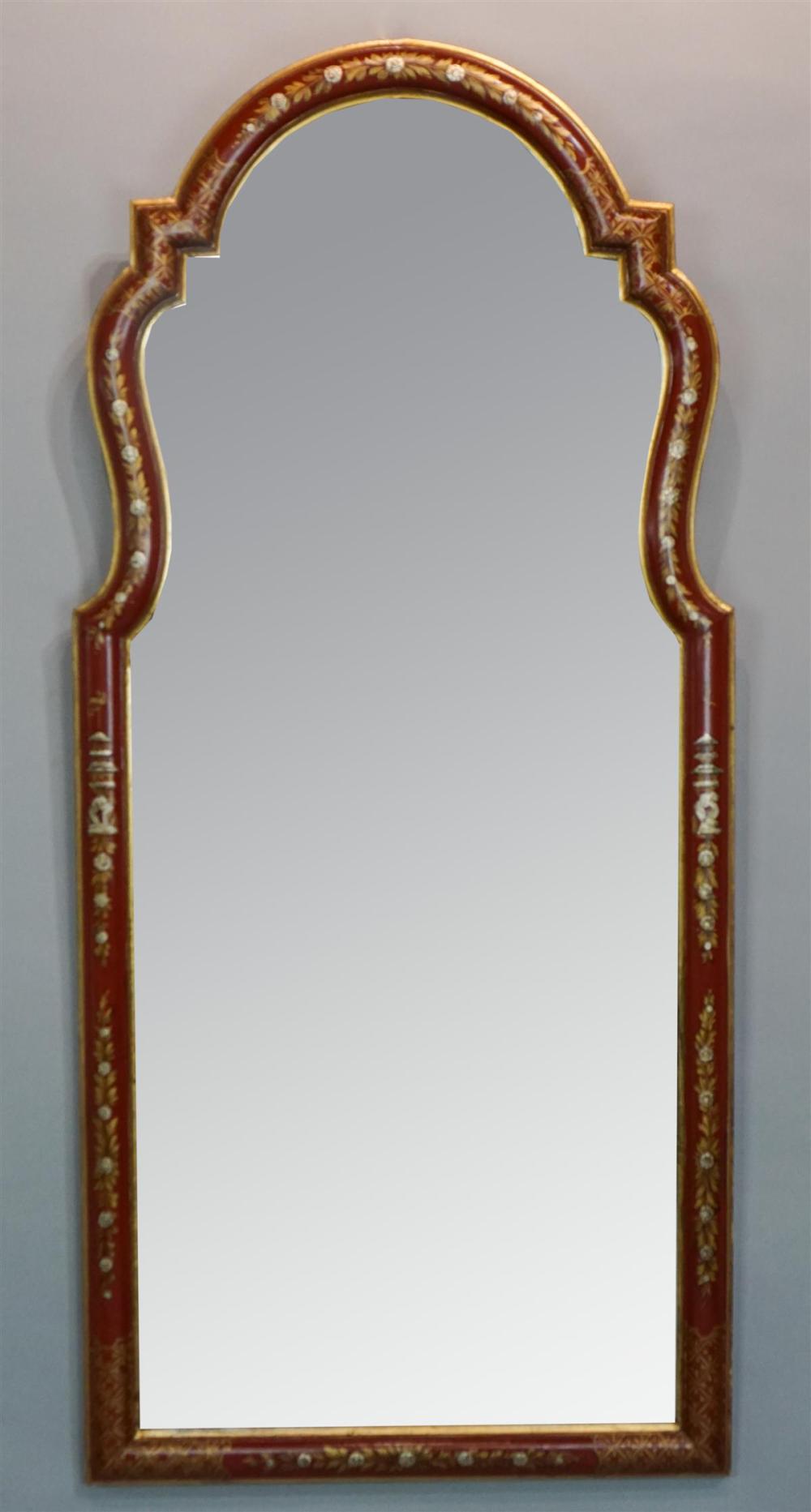QUEEN ANNE STYLE SCARLET LACQUER