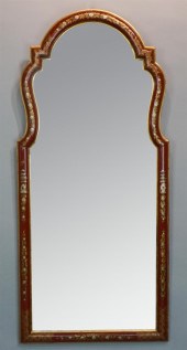 QUEEN ANNE STYLE SCARLET LACQU