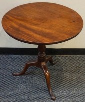 QUEEN ANNE STYLE STAINED MAHOG
