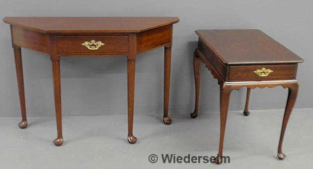 Queen Anne style table with a
