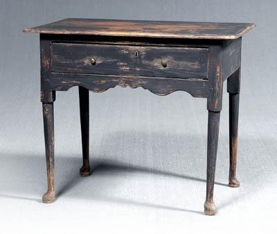 Queen Anne style tavern table, pine