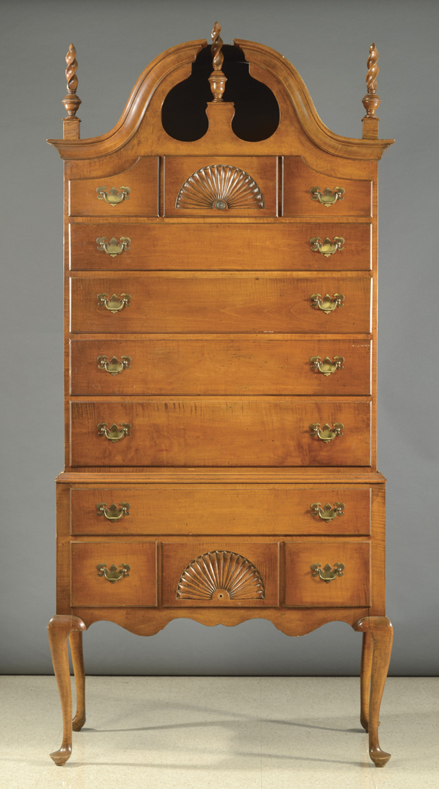QUEEN ANNE STYLE TIGER MAPLE