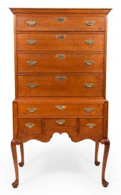 QUEEN ANNE-STYLE TIGER MAPLE F