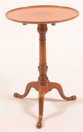 QUEEN ANNE STYLE TILT TOP CAND