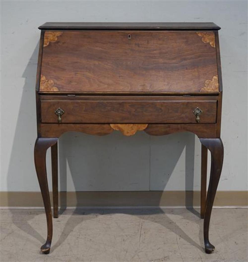 QUEEN ANNE STYLE WALNUT AND