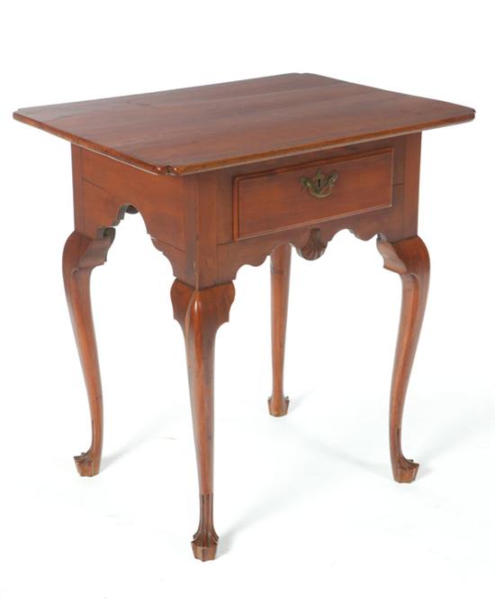 QUEEN ANNE-STYLE WORK TABLE.  Early