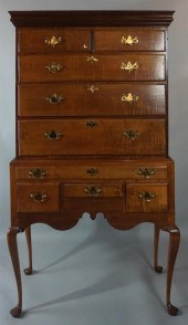 QUEEN ANNE TIGER MAPLE FLAT TO