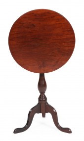 QUEEN ANNE TILT-TOP CANDLESTAN