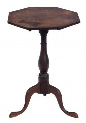 QUEEN ANNE TILT-TOP CANDLESTAN