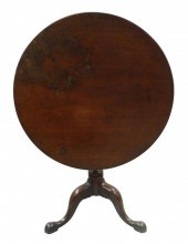 QUEEN ANNE TILT TOP TEA TABLE,