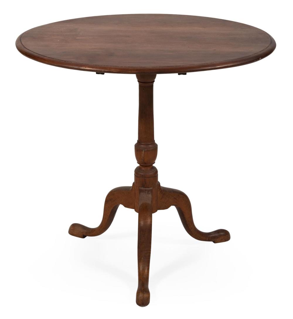 QUEEN ANNE TILT-TOP TEA TABLE NEW