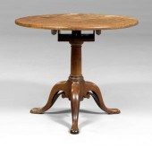 Queen Anne tilt-top tea table,