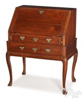 QUEEN ANNE WALNUT DESK ON FRAM
