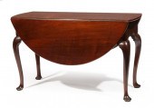 QUEEN ANNE WALNUT DROP-LEAF TA