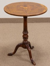 QUEEN ANNE WALNUT MARQUETRY SI