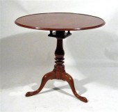 Queen Anne walnut tea table
