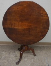 QUEEN ANNE WALNUT TILT TOP TRI